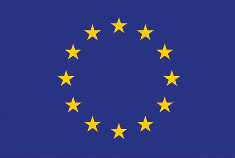 Flagge der Europäischen Union Ladefehler