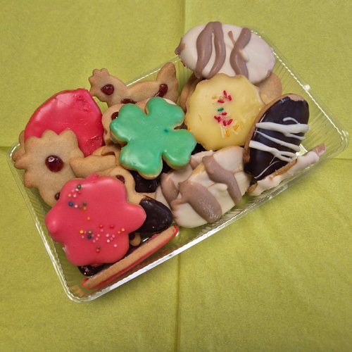 Teegeb&auml;ckmischung mit Ostermotiven